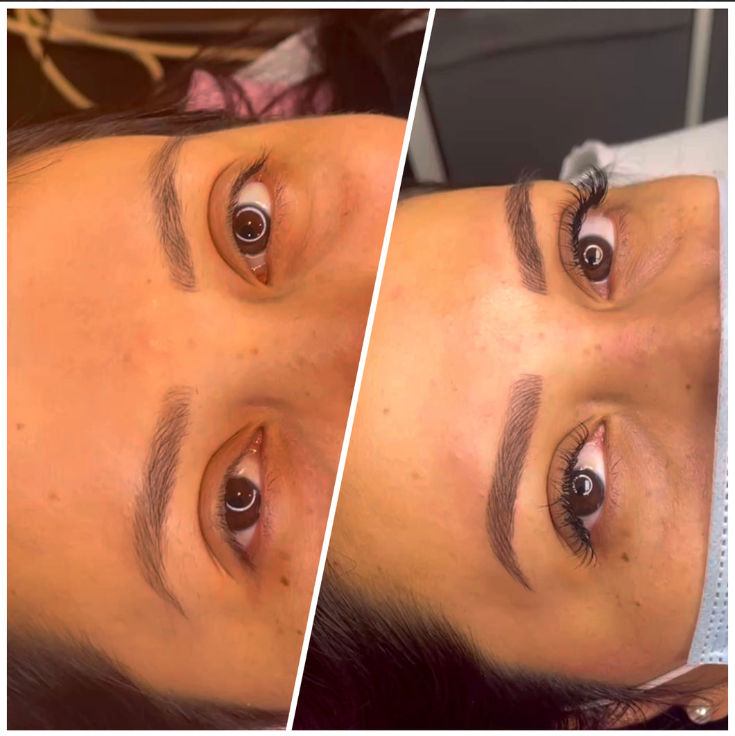 Microblading year touch up